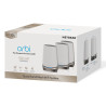 NETGEAR Orbi Quad-band RBKE963 AXE11000 WiFi 6E Mesh System Quad-band (2.4 GHz / 5 GHz-1 / 5 GHz-2 / 6 GHz) Wi-Fi 6 (802.11ax) G