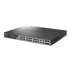 D-Link DSS-200G-28MP/B network switch Managed L2 Gigabit Ethernet (10/100/1000) Power over Ethernet (PoE) 1U Grey