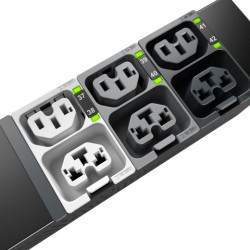 APC NetShelter Rack PDU Advanced power distribution unit (PDU) 48 AC outlet(s) 0U Black