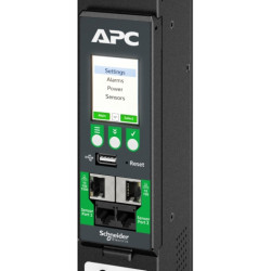 APC APDU10450ME power distribution unit (PDU) 48 AC outlet(s) 0U Black