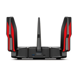P-Link Archer AX11000 wireless router Gigabit Ethernet Tri-band (2.4 GHz / 5 GHz / 5 GHz) Black