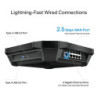 P-Link Archer AX6000 wireless router Gigabit Ethernet Dual-band (2.4 GHz / 5 GHz) Black