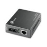 P-Link MC100CM network media converter 100 Mbit/s 1310 nm Multi-mode Black