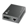 P-Link MC210CS network media converter 1000 Mbit/s 1310 nm Single-mode Black