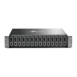 P-Link TL-MC1400 network equipment chassis Black