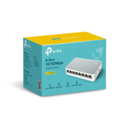 P-Link TL-SF1008D network switch Unmanaged Fast Ethernet (10/100) White
