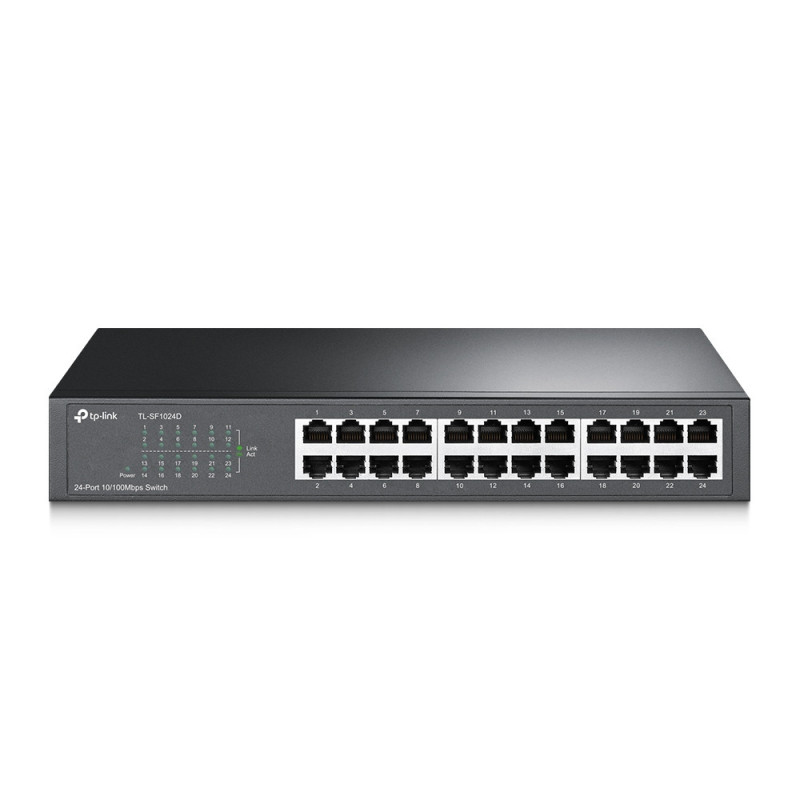P-Link TL-SF1024D network switch Unmanaged Fast Ethernet (10/100) Grey