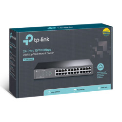 P-Link TL-SF1024D network switch Unmanaged Fast Ethernet (10/100) Grey