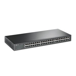 P-Link TL-SF1048 network switch Unmanaged Fast Ethernet (10/100) 1U Black