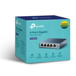 P-Link TL-SG105 network switch Unmanaged L2 Gigabit Ethernet (10/100/1000) Black