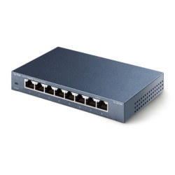 P-Link TL-SG108 network switch Unmanaged L2 Gigabit Ethernet (10/100/1000) Black