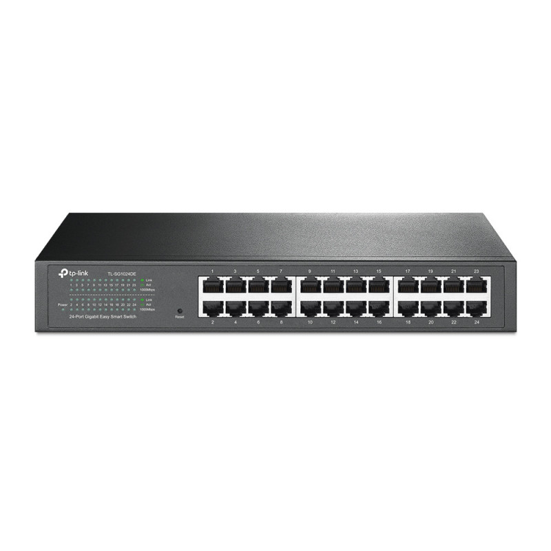 P-Link TL-SG1024DE network switch Managed L2 Gigabit Ethernet (10/100/1000) Black