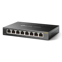 P-Link TL-SG108E network switch Managed L2 Gigabit Ethernet (10/100/1000) Black
