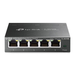 P-Link TL-SG105E network switch Managed L2 Gigabit Ethernet (10/100/1000) Black