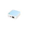 P-Link TL-WR802N wireless router Fast Ethernet Single-band (2.4 GHz) Blue, White