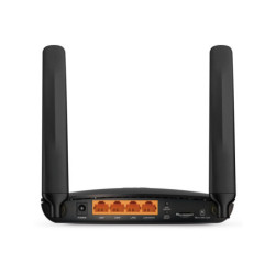 P-Link Archer MR200 wireless router Fast Ethernet Dual-band (2.4 GHz / 5 GHz) 4G Black