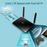 P-Link Archer MR200 wireless router Fast Ethernet Dual-band (2.4 GHz / 5 GHz) 4G Black