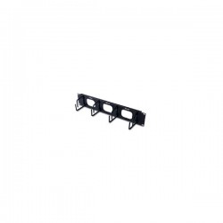 APC  2U Horizontal Cable Organizer w/ Pass-Thru Black