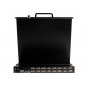 StarTech 1U 17" Rackmount LCD Console with Integrated 16 Port KVM Switch