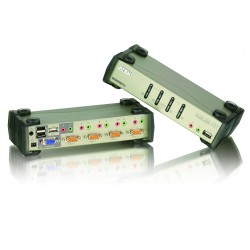 Aten CS1734B 4-Port USB 2.0 KVMP&trade; Switch with OSD