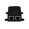 1 Port Gigabit PoE+ Power over Ethernet Injector 48V / 30W - 802.3at / 802.3af - Wall-Mountable