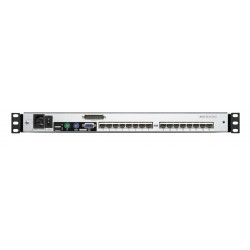 Aten KL1516AM 16-Port Cat 5 High-Density Dual Rail LCD KVM Switch